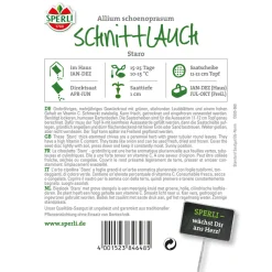 Schnittlauch Staro 5 Saatscheiben ^ Sperli Outlet