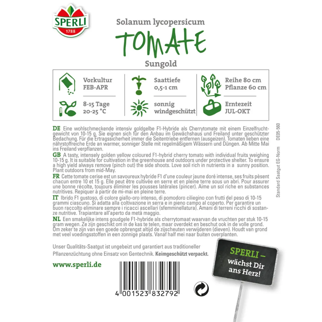 Tomaten Sungold ^ Sperli Sale