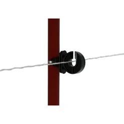 Splint-Isolator für Winkelstahlpfahl schwarz 25 Stück ^ Best