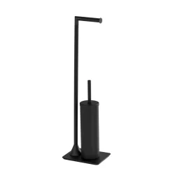Stand WC-Garnitur Hella, schwarz ^ Wenko Discount