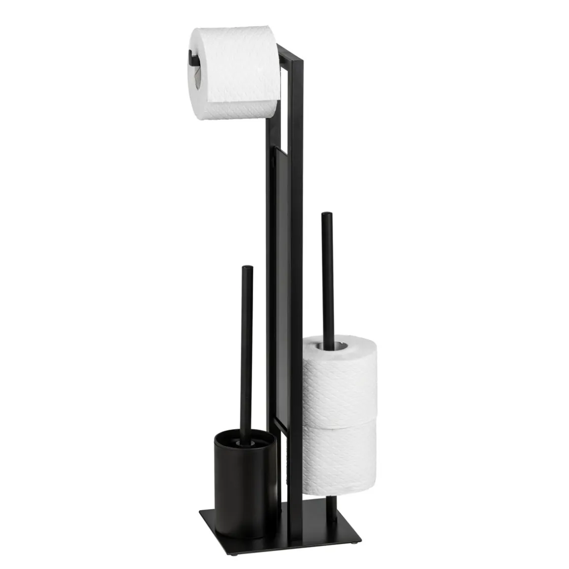 Stand WC-Garnitur Rivalta, schwarz ^ Wenko Online