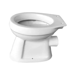 Stand-WC Uni Flachspüler weiß ^ Outlet