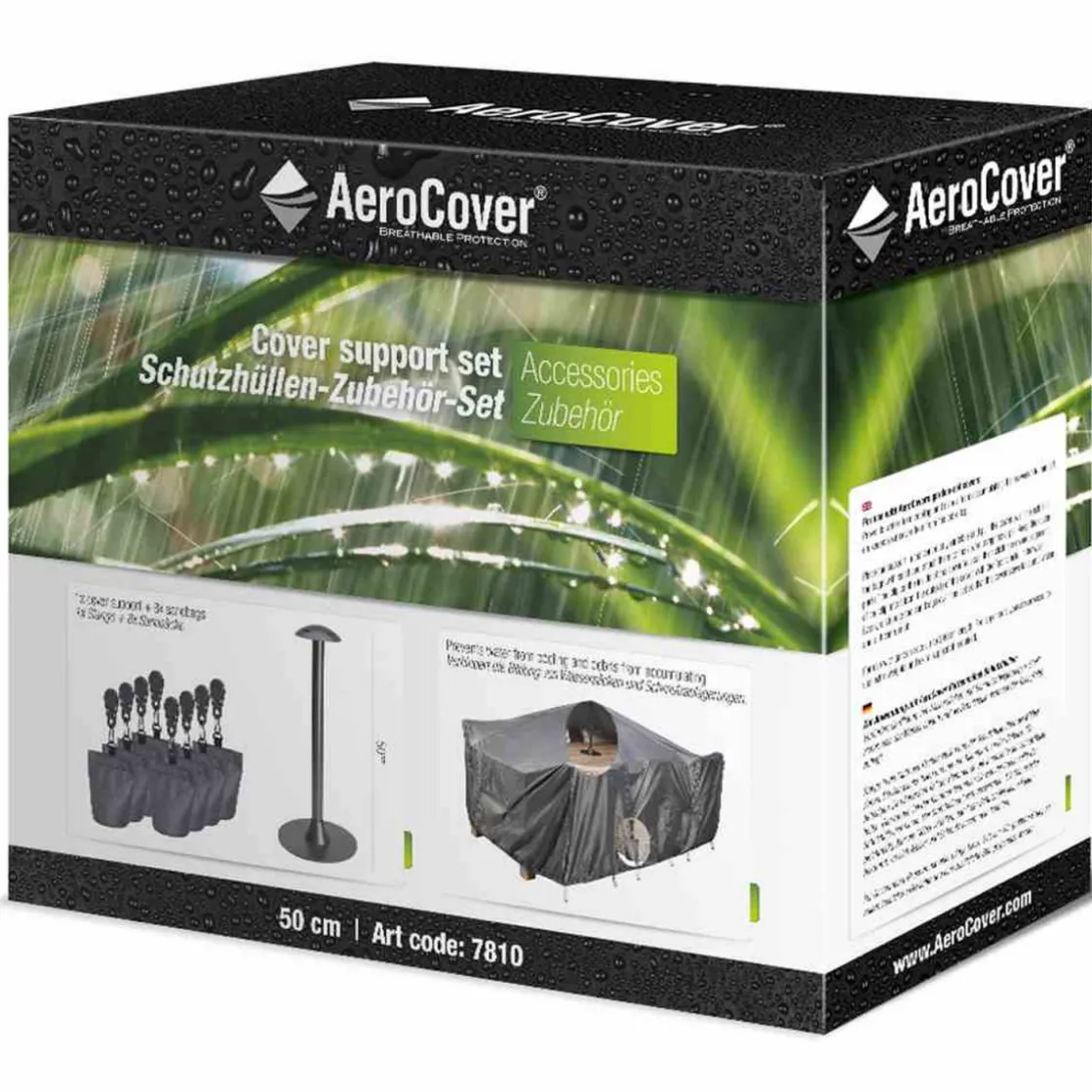 Stange+Saecke fuer SchutzhuellenAero Cover ^ Best
