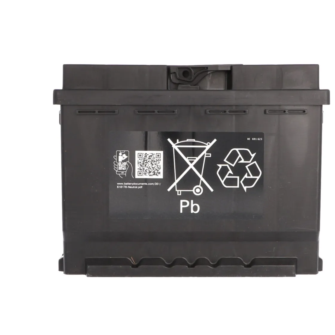 Starterbatterie POWER SLI 60 Ah / 540 A 190mm ^ Clearance