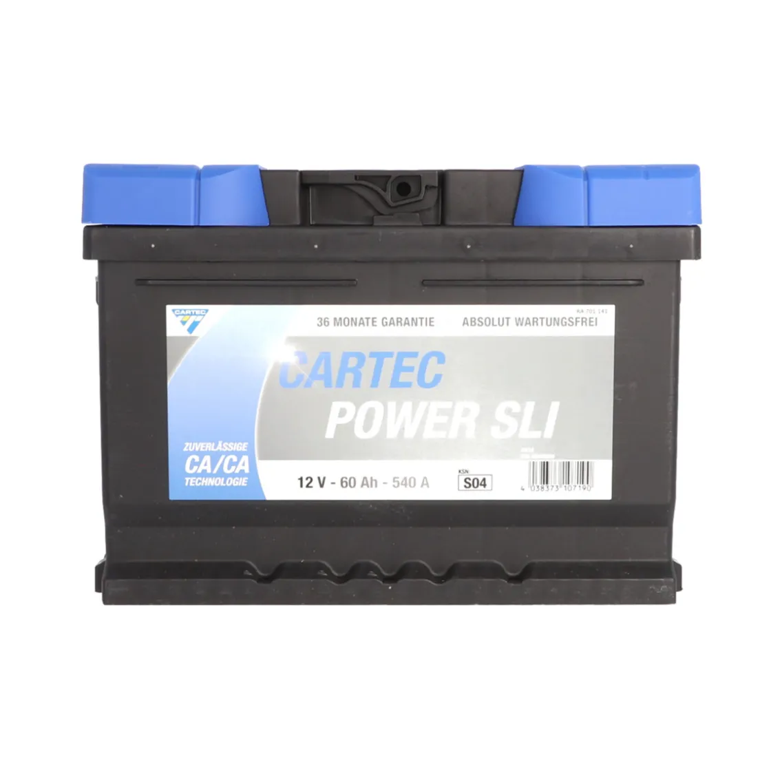 Starterbatterie POWER SLI 60 Ah/ 540 A 175mm ^