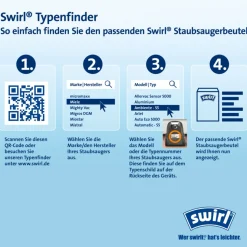 Staubsauger-Beutel S 73 EcoPor ^ Swirl Clearance