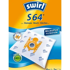 Staubsauger-Beutel S 64 / S 66 EcoPor ^ Swirl