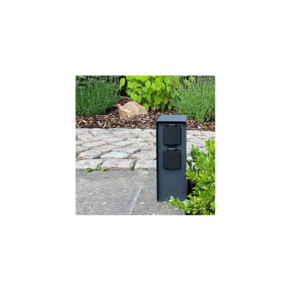 Steckdosensäule ORIO 4 fach IP44 ^ Sale