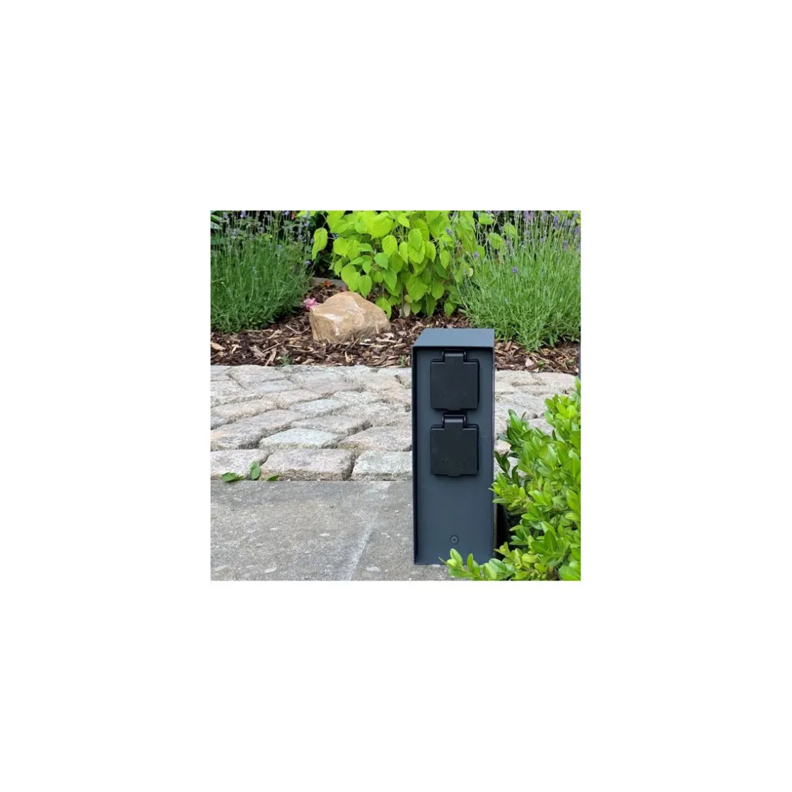 Steckdosensäule ORIO 4 fach IP44 ^ Sale