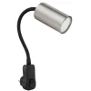 Steckerleuchte Robby, exkl. 1x GU10 25WMetall nickel/schwarz BxH: 55x430mm ^ Online