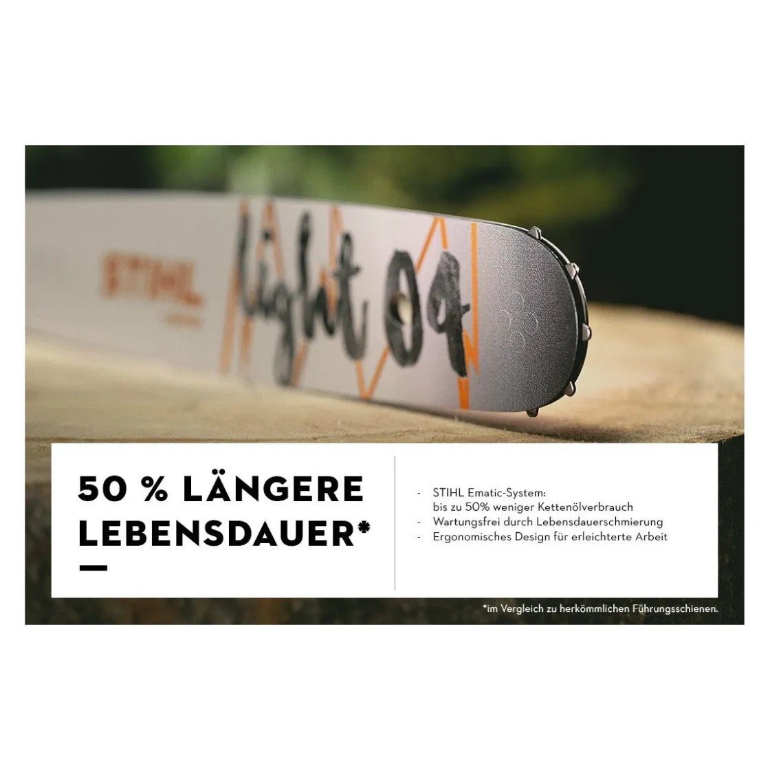 Schiene L04 35cm/14" 1,3mm/0.050" 3/8"P ^ Stihl New