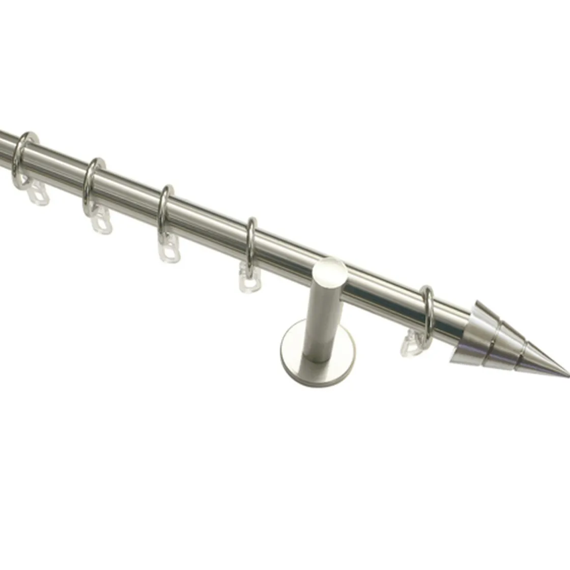 Stilgarnitur Kegel 20mm edelst. opt. 160cm ^ Gardinia Online