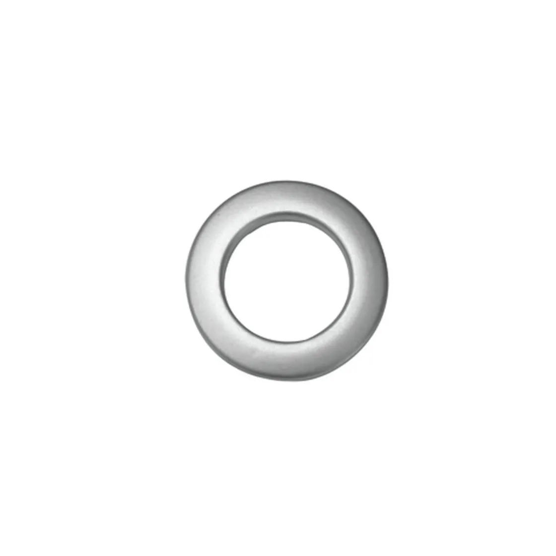 Stoffoese 46/28 mm silber matt 10er ^ Gardinia Clearance