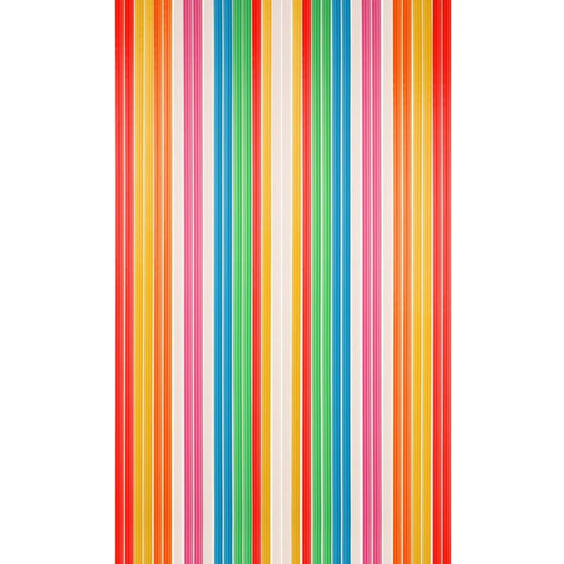 Streifenvorhang aus PE Folie bunt ^ Outlet