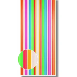 Streifenvorhang aus PE Folie bunt ^ Outlet