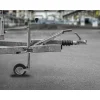 Stuetzrad mit Kurbel 48 mm, Vollgummirad ^ Discount