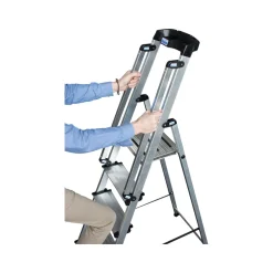 Stufen-Stehl. Sepuro 7 Stufen incl.Handlauf ^ Krause Clearance