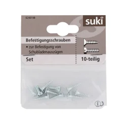 Befestigungsschrauben für Kugelauszug 6270031-35/+42 10 Stück ^ Suki Sale