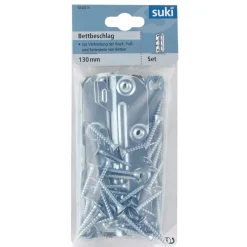 Bettbeschlag-Set verzinkt 13 cm ^ Suki Best