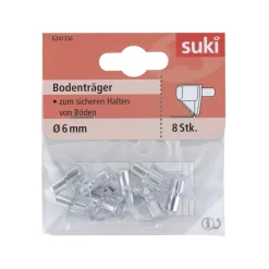 Bodenträger Kunststoff Durchmesser 0,6 x 0,8 cm transparent 8 Stück ^ Suki New