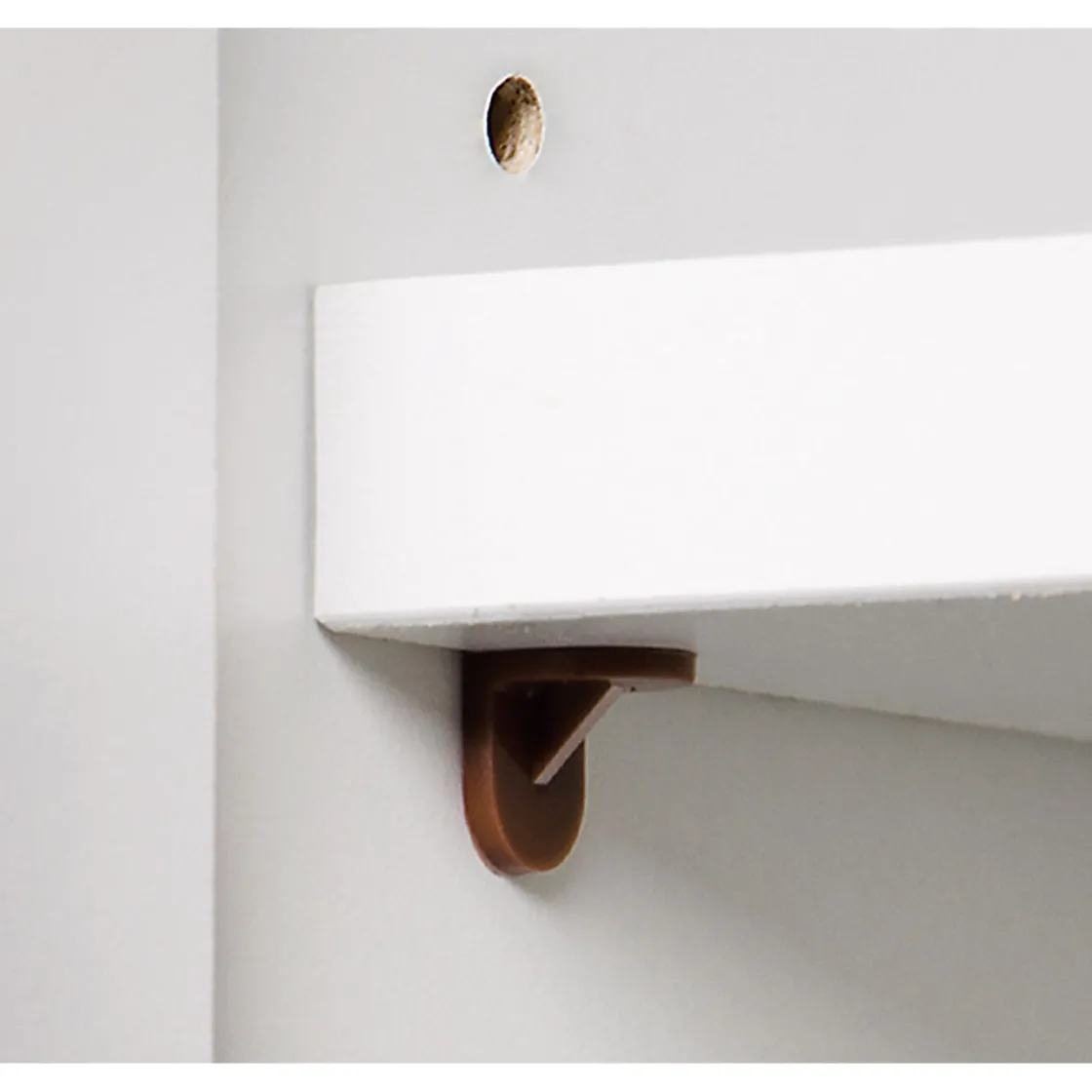 Bodenträger Kunststoff Durchmesser 0,5 x 0,8 cm braun 4 Stück ^ Suki Outlet
