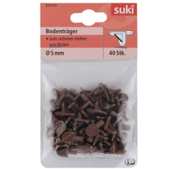 Bodenträger Kunststoff Durchmesser 0,5 x 0,8 cm braun 4 Stück ^ Suki Outlet