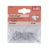 Bodenträger Kunststoff Durchmesser 0,3 x 0,8 cm transparent 8 Stück ^ Suki Best