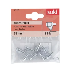 Bodenträger Kunststoff Durchmesser 0,5 x 0,8 cm transparent 8 Stück ^ Suki Clearance