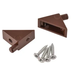 Bodenträger Kunststoff Durchmesser 0,5 x 0,8 cm braun 8 Stück ^ Suki Best