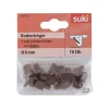Bodenträger Kunststoff Durchmesser 0,6 x 0,8 cm braun 16 Stück ^ Suki Clearance
