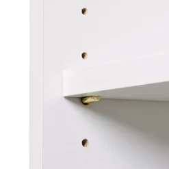 Bodenträger Stahl Durchmesser 0,8 x 0,8 cm vermessingt 12 Stück ^ Suki Outlet