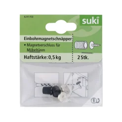Einbohrmagnetschnäpper 0,5kg 2 Stück ^ Suki Hot