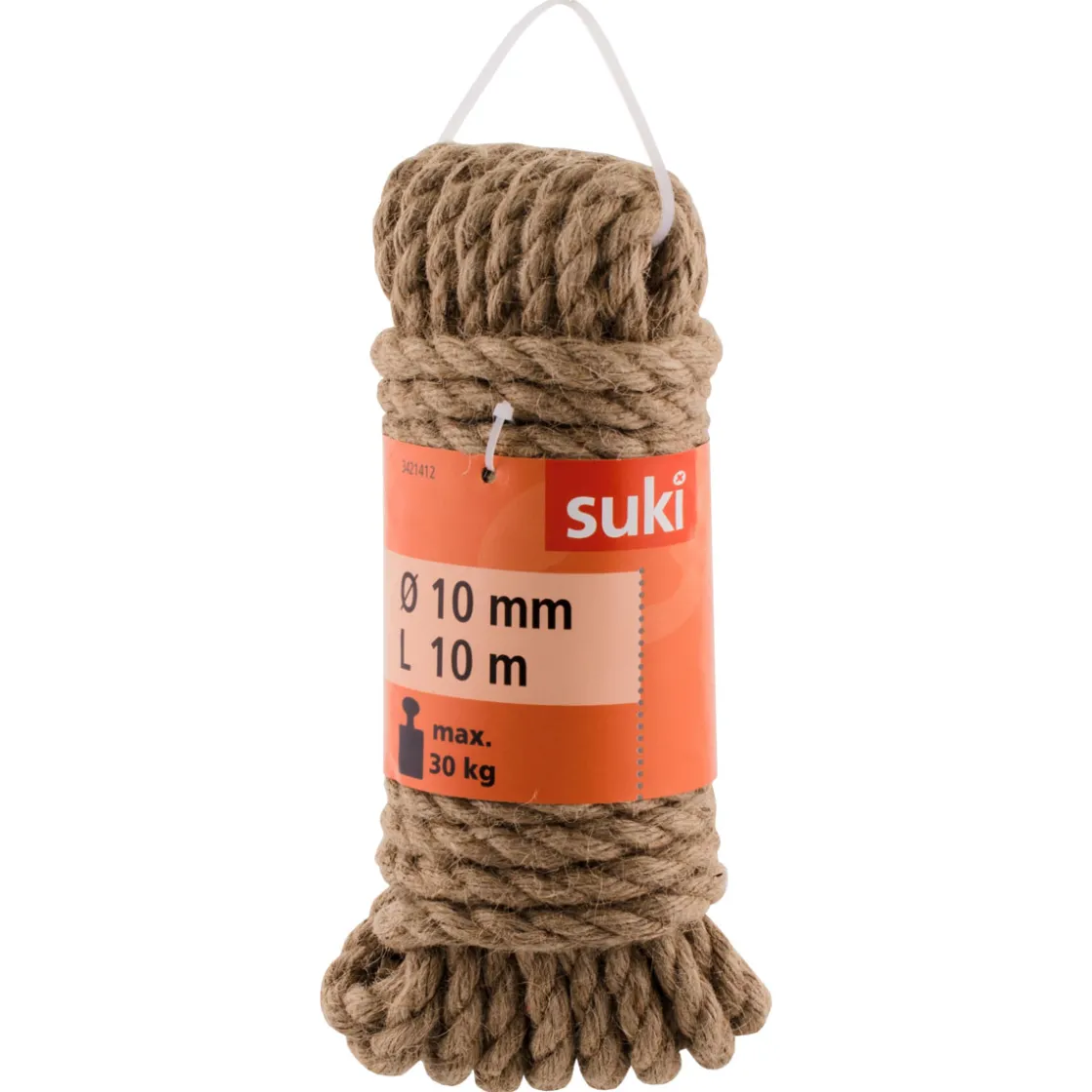 Hanf-Seil gedreht 10 mm 10m ^ Suki