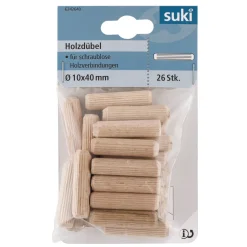 Holzdübel Buche Durchmesser x 40 mm 2 Stück ^ Suki Discount