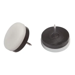 Kunststoffgleiter mit Stift Durchmesser 30 mm 4 Stück ^ Suki