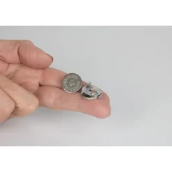 Magnetverschluss Neodym Ø 18 mm, silber ^ Suki Sale