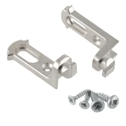 Rückwandverbinder Stahl 2,2 x 1,4 cm 4 Stück ^ Suki Clearance