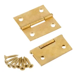 Scharnier Messing 3,4 x 6 cm 2 Stück ^ Suki Best