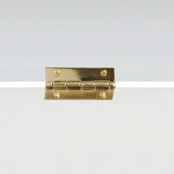 Schatullenscharnier 1,8 x 3 cm vermessingt 4 Stück ^ Suki Discount