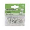 Schnappverschluss Kunststoff 3,2 x 1,4 x 2,4 cm 2 Stück ^ Suki Hot