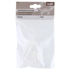 Schubladensicherung Kunststoff 5,5 cm 2 Stück ^ Suki Sale