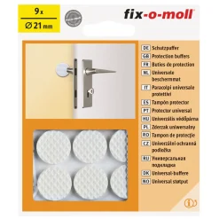 Schutzpuffer klebend 2,1 cm weiß 9 Stück ^ Suki Best