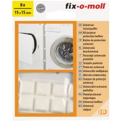 Schutzpuffer klebend 1,8 x 1,8 cm weiß 8 Stück ^ Suki Discount