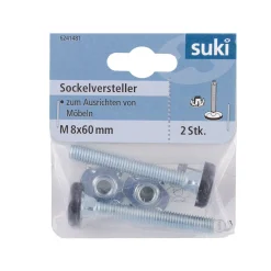 Sockelversteller verzinkt cm 2 Stück ^ Suki Online