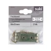 Tischband verzinkt 8 x 2 cm 2 Stück ^ Suki Best