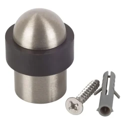 Türstopper mit Schraube 5 cm satiniert ^ Suki Outlet