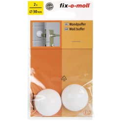Wandpuffer-Set klebend 3 cm weiß 2 Stück ^ Suki Outlet