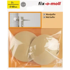 Wandpuffer-Set mit Schrauben klebend 6 cm 2 Stück ^ Suki
