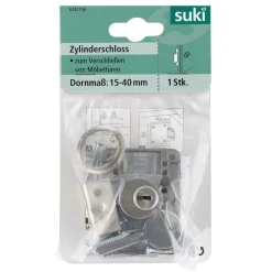 Zylinderschloss verschiedenschließend 22 mm ^ Suki Best