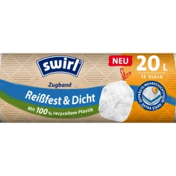Zugband- Müllbeutel 20 L ^ Swirl Sale